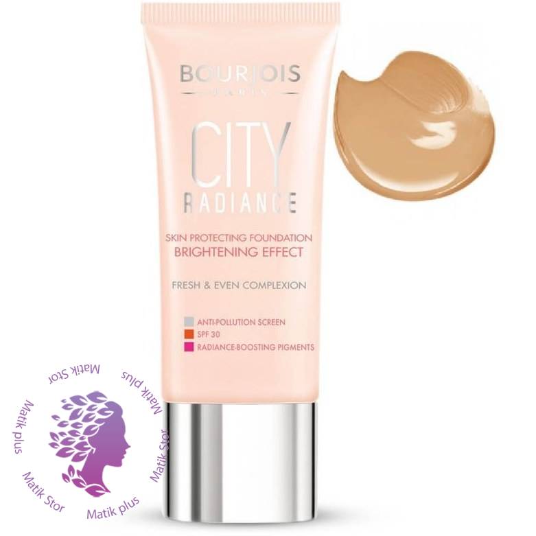 کرم پودر بورژوآ (Bourjois) مدل City Radiance شماره 02