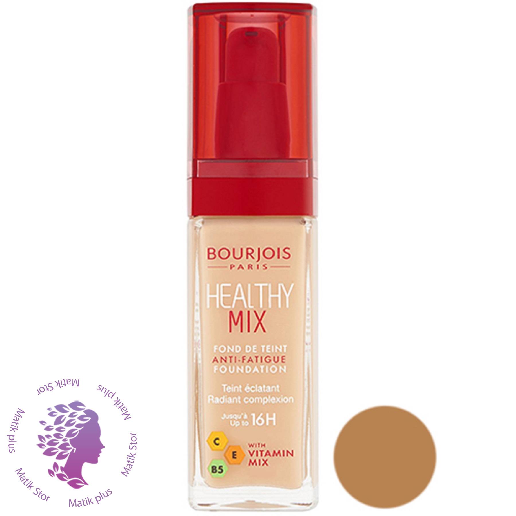 کرم پودر بورژوا (Bourjois) مدل AIRMAT شماره 58