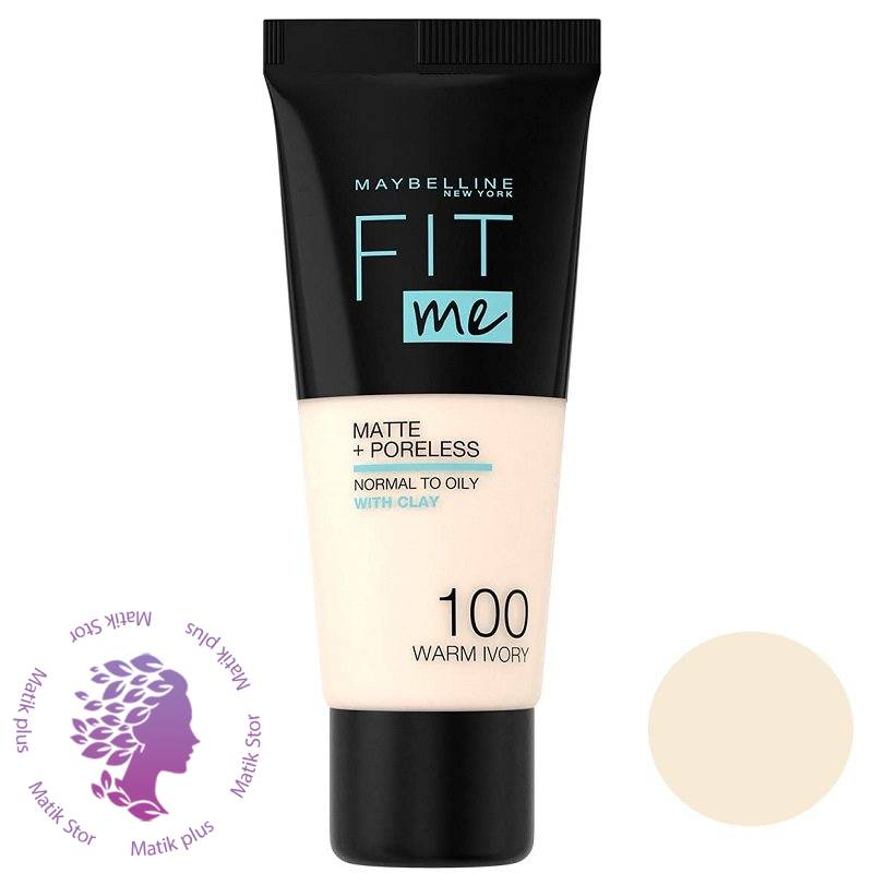 کرمپودر می‌ میبلین (Maybelline) فیت شماره 100