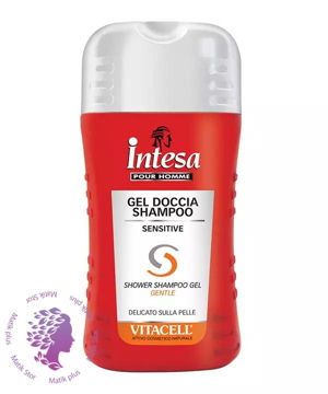 شامپو بدن اینتسا (Intesa) سری Pour Homme مدل Vitacell حجم 250 میلی‌لیتر