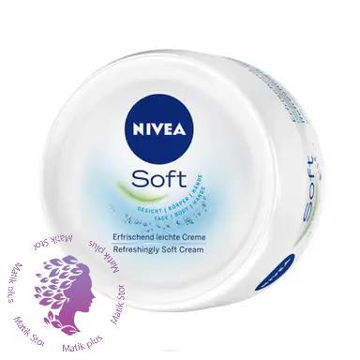 کرم مرطوب کننده دست، صورت و بدن نیوآ (Nivea) مدل سافت حجم 100 میلی لیتر