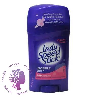 استیک ضد تعریق زنانه لیدی اسپید (Lady Speed) مدل Invisible Dry حجم 45 میلی لیتر