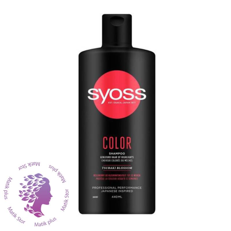 شامپو موهای رنگ شده سایوس Syoss Color حجم 440 میلی لیتر