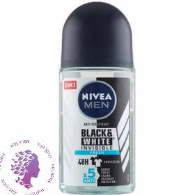 مام رول بلک اند وایت فرش Nivea black and white fresh (مردانه