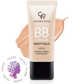 کرم پودر BB گلدن رز شماره 02 حجم 30 میلی لیتر ا BB Golden Rose Cream Powder No. 02, volume 30 ml