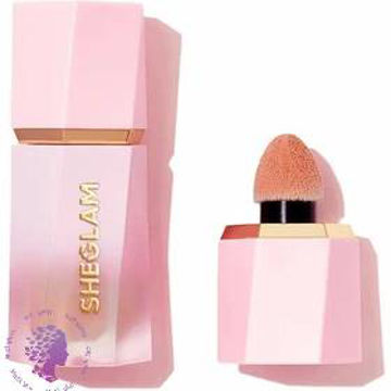 رژگونه مایع شیگلم رنگ Hush Hush ا Sheglam Color Bloom Liquid Blush-Hush Hush