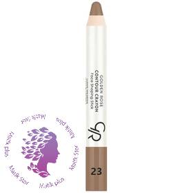 کانتور مدادی کرایون گلدن رز 23 اورجینال ا Crayon Contour Pencil Golden Rose