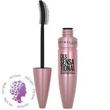 ریمل بلندکننده و حالت دهنده لش سنسیشنال میبلین ا MAYBELLINE LASH SENSATIONAL MASCARA