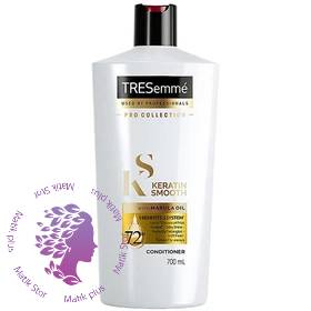 شامپو نرم کننده ترزمه مدل Keratin Smooth سفید 700 میلی لیتر ا Curing shampoo Keratin Smooth model white 700 ml