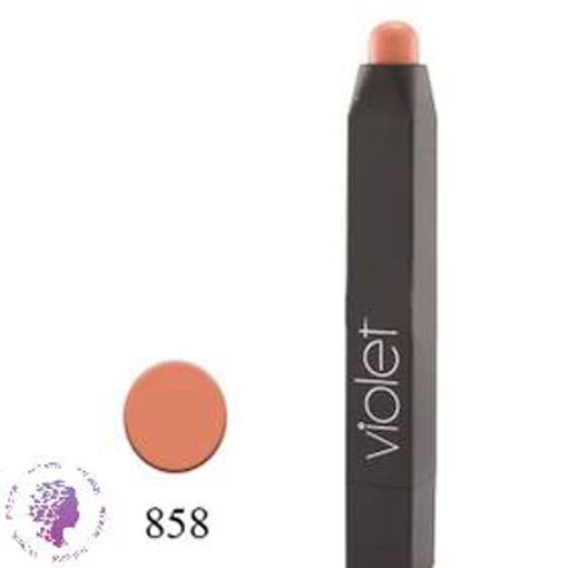 رژلب مدادی ویولت مدل VELVET MATTE شماره 858