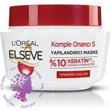 ماسک مو لورآل Komple Onarici 5 ترمیم کننده مو 300ml ا Loreal Hair mask Komple Onarici 5 for Hair application 300ml