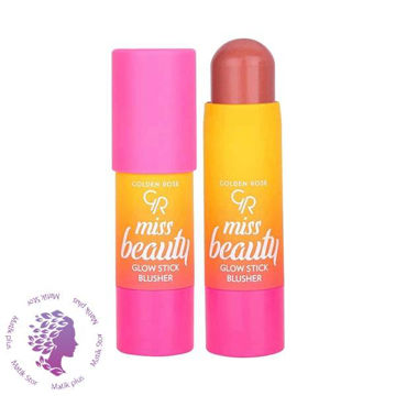 رژگونه استیکی میس بیوتی گلدن رز Golden Rose Miss Beauty Glow Stick Blusher