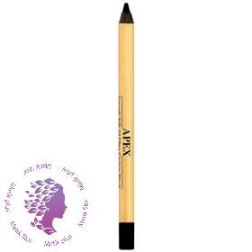 مداد چشم چرب اولترا کربن بلک پوکه طلایی اپکس ا Apex Oily Ultra Carbon Black Eyeliner