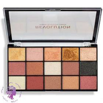 پالت سایه 15 رنگ رولوشن افکشن Revolution Reloaded Affection Shadow Palette ا Eyeshadow REVOLUTIONRE-LOADED PALETTE - AFFECTION