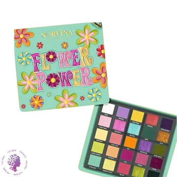 پالت سایه 25 رنگ نوروینا ا Norvina A.B.H Collection Flower Power