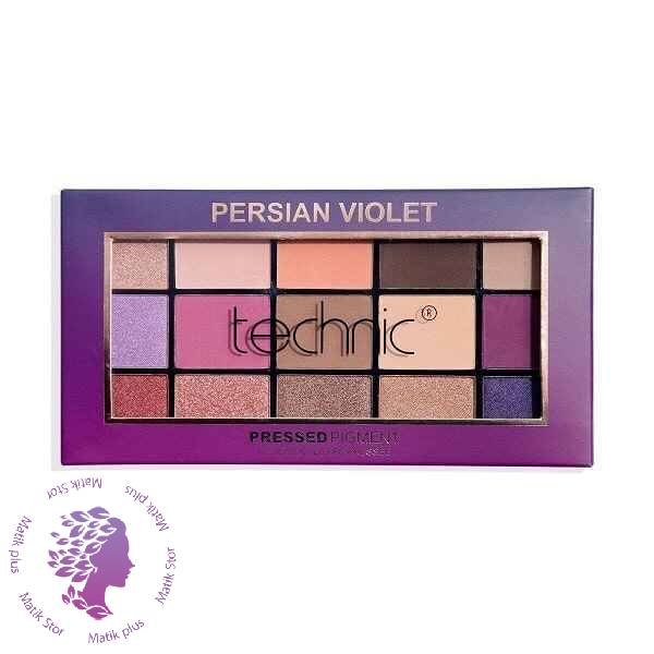 پالت سایه چشم تکنیک Technic Pressed Pigment Persian Violet