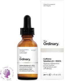 سرم دور چشم کافئین 5% اوردینری 30 میل اصل ا The Ordinary Caffeine Solution 5% EGCG 30ml