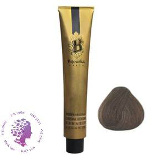 رنگ مو بیجورکا قهوه ای زیتونی روشن شماره 5.3 حجم 100 میلی لیتر ا Bijourka Light Matt Brown Color Hair No.5.3 100ml