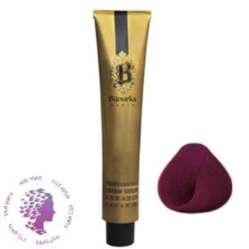 رنگ مو بیجورکا شرابی روشن شماره 6.20 حجم 100 میلی لیتر ا Bijourka Light Violet Hair Color No.6.20 100ml