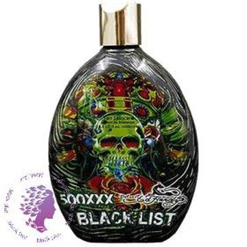 لوسیون سولاریوم سری بلک لیست مدل 500XXX حجم 400 میل اد هاردی ا Ed Hardy Solarium Lotion Black List Series Model 500XXX Volume 400ml