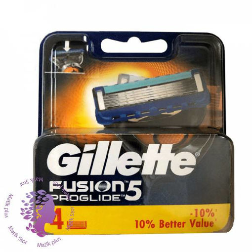 تیغ یدک ژیلت مدل FUSION 5 PROGLIDE بسته 4 عددی