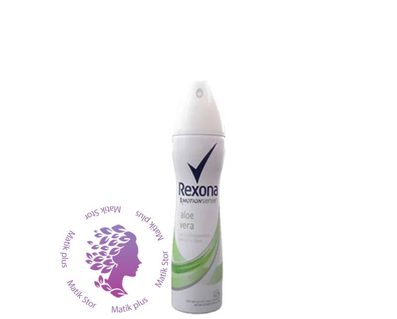 اسپری آلوئه ورا اسکنت زنانه رکسونا حجم 200 میل ا Rexona aloe vera scent For Women spray 200ml