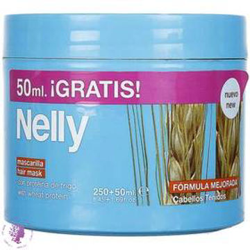 ماسک تقویت کننده و تثبیت کننده موهای رنگ شده عصاره گندم نلی ا nelly