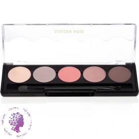 پالت حرفه ای سایه چشم گلدن رز 106-رنج بژ ا GOLDEN ROSE PROFESSIONAL PALETTE EYESHADOW