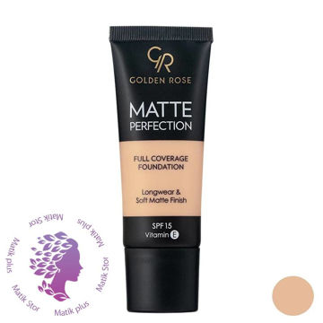 کرم پودر گلدن رز مدل Matte Perfection شماره c3 حجم 35 میلی لیتر