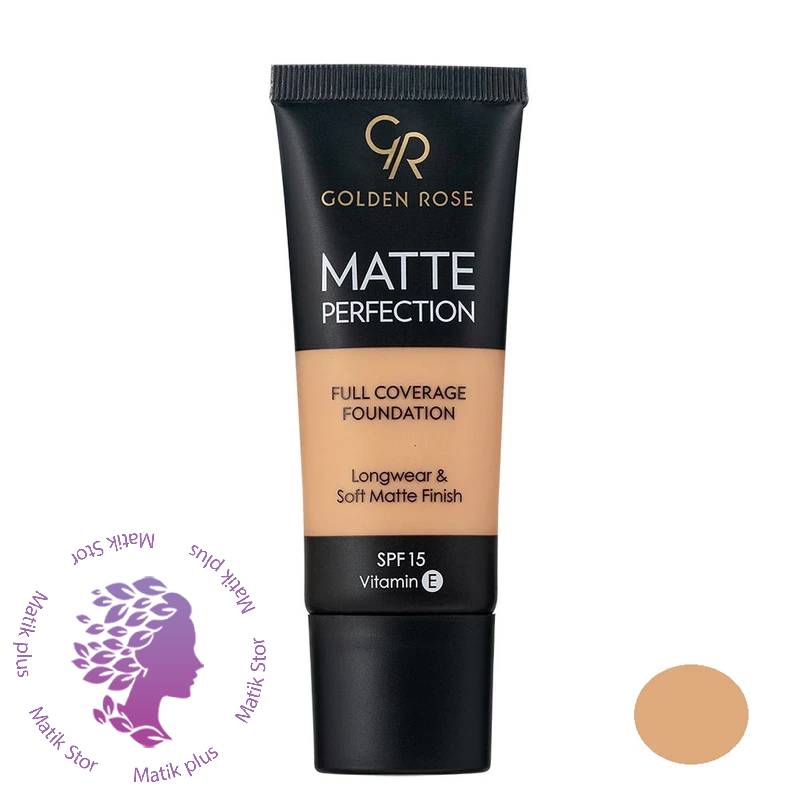 کرم پودر گلدن رز مدل Matte Perfection شماره c6 حجم 35 میلی لیتر