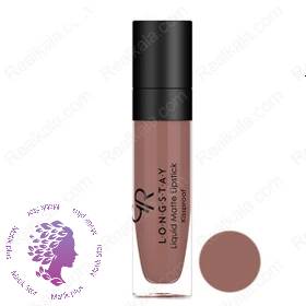 رژ لب مایع مات بادوام گلدن رز شماره 24 ا Golden Rose Long stay Liquid Matte Lipstick No. 24