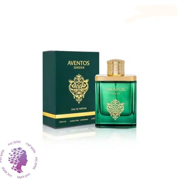 ادوپرفیوم فراگرنس ورد اونتوس گرین Fragrance world Aventos Green مردانه حجم 100 میلی لیتر