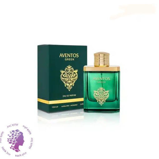 ادوپرفیوم فراگرنس ورد اونتوس گرین Fragrance world Aventos Green مردانه حجم 100 میلی لیتر