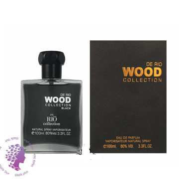 ادکلن مردانه وود مشکی ریو کالکشن DE RIO WOOD COLLECTION