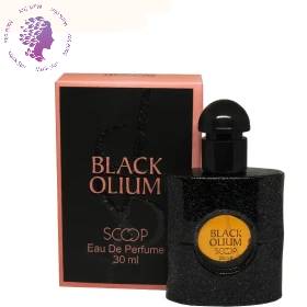 عطر جیبی زنانه اسکوپ مدل Black Olium حجم 25 میلی لیتر ا Scoop Black Olium Eau De Parfum for Women 25ml