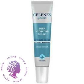 ژل دور چشم ضد تیرگی سلنز مدل Deep Hydrating Eye Gel حجم ۱۵میل