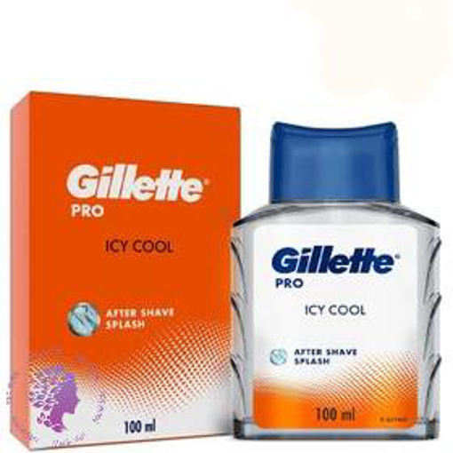 افترشیو ژیلت مدل آیس کول Gillette after shave pro ice cool حجم 100 میل فرانسوی