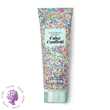 لوسیون بدن ویکتوریا سکرت مدل Cake Confetti حجم ۲۳۶ میل (Victoria’s Secret Cake Confetti Body Lotion)