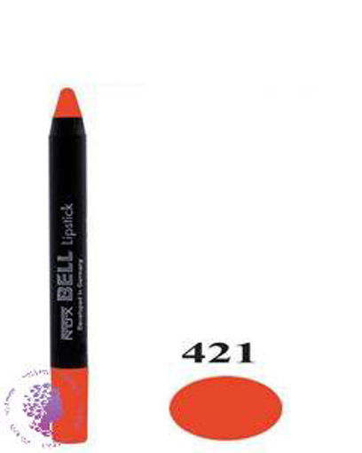 رژ لب مدادی  421 Pencil Lipsteak رنگ گلبهی