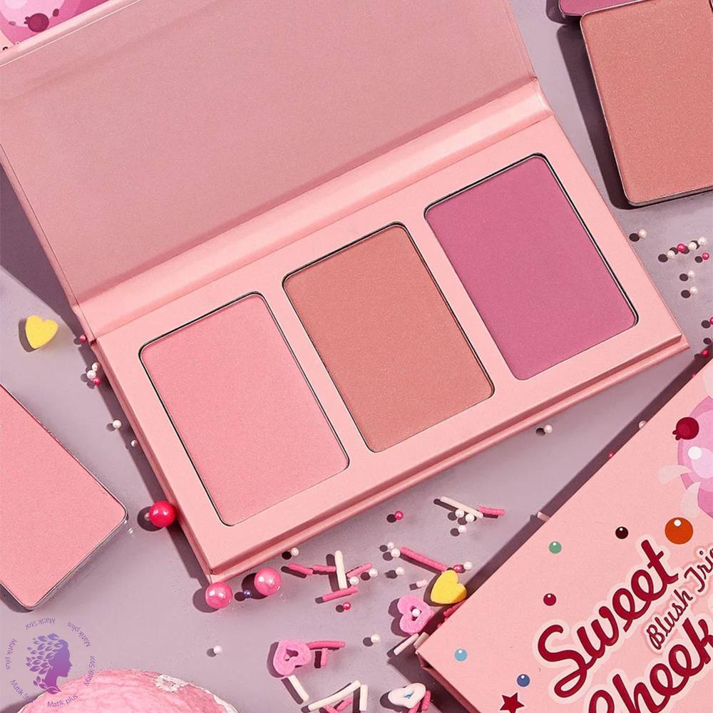 پالت رژگونه سه رنگ شیگلم مدل سوئیت چیکز | sheglam sweet cheeks blush palette