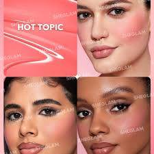 رژگونه مایع شیگلم مدل Color Bloom رنگ Hot Topic