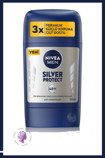 استیک ضد تعریق مردانه نیوآ مدل Silver Protect حجم 50 میلی لیتر