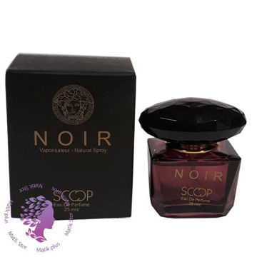 عطر جیبی زنانه اسکوپ مدل Crystal Noir حجم 25 میلی لیتر