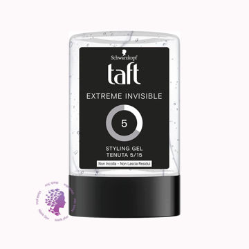 ژل حالت دهنده موی تافت اکستریم اینویزیبل Taft Extreme Invisible 5 حجم 300 میلی لیتر