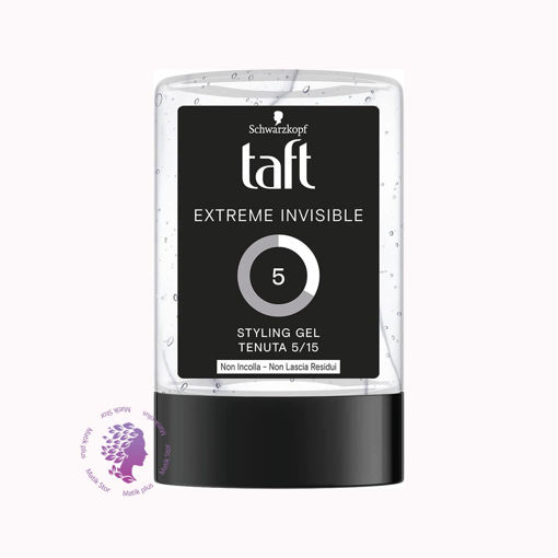 ژل حالت دهنده موی  اکستریم اینویزیبل Taft Extreme Invisible 5 حجم 300 میلی لیتر