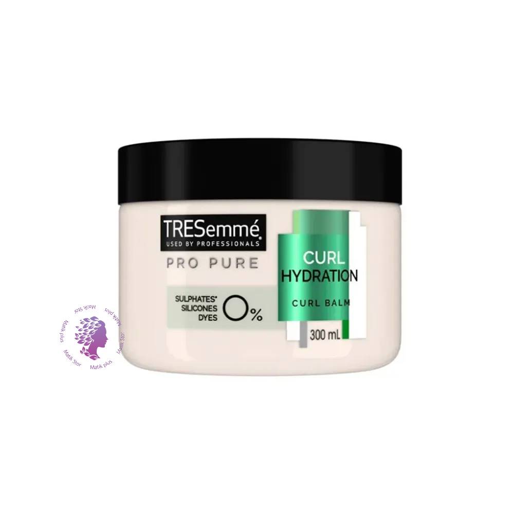 ماسک آبرسان مو فر داخل حمام ترزمه TRESemmé Pro Pure Curl Hydration Hair Balm 300ml