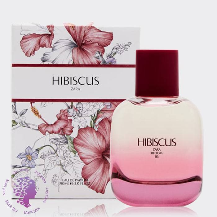 ادوپرفیوم زنانه زارا هیبیسکاس مدل ZARA HIBISCUS EAU DE PARFUM 90 ML