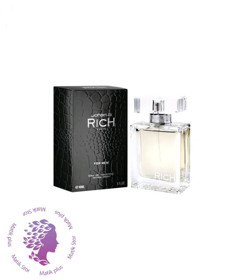 عطر و ادکلن مردانه جی پارلیس ژوهان بی ریچ ادو تویلت GEPARLYS Johan B Rich EDT for Men