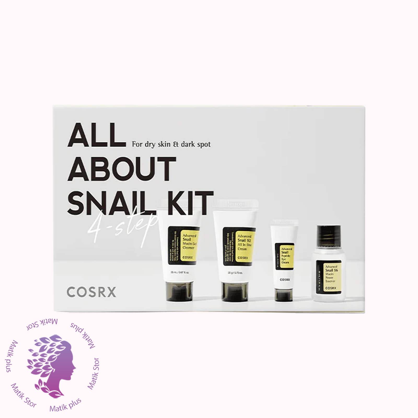 پک 4مرحله ای حلزون کوزارکس پک 4مرحله ای حلزون کوزارکس ALL ABOUT SNAIL KIT