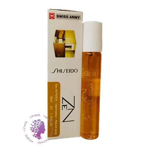 عطر و ادکلن جیبی سوئیس آرمی (سوئیس آرمه) شیسیدو زِن زنانه طلایی ادو پرفیوم 35 میلی لیتر | Swiss Army Shiseido Zen 35ml EDP